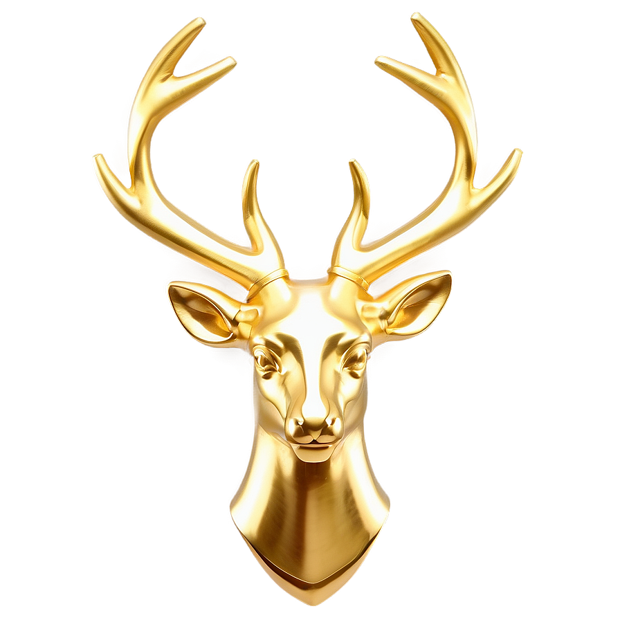 Golden Deer Statue Png Lju PNG image
