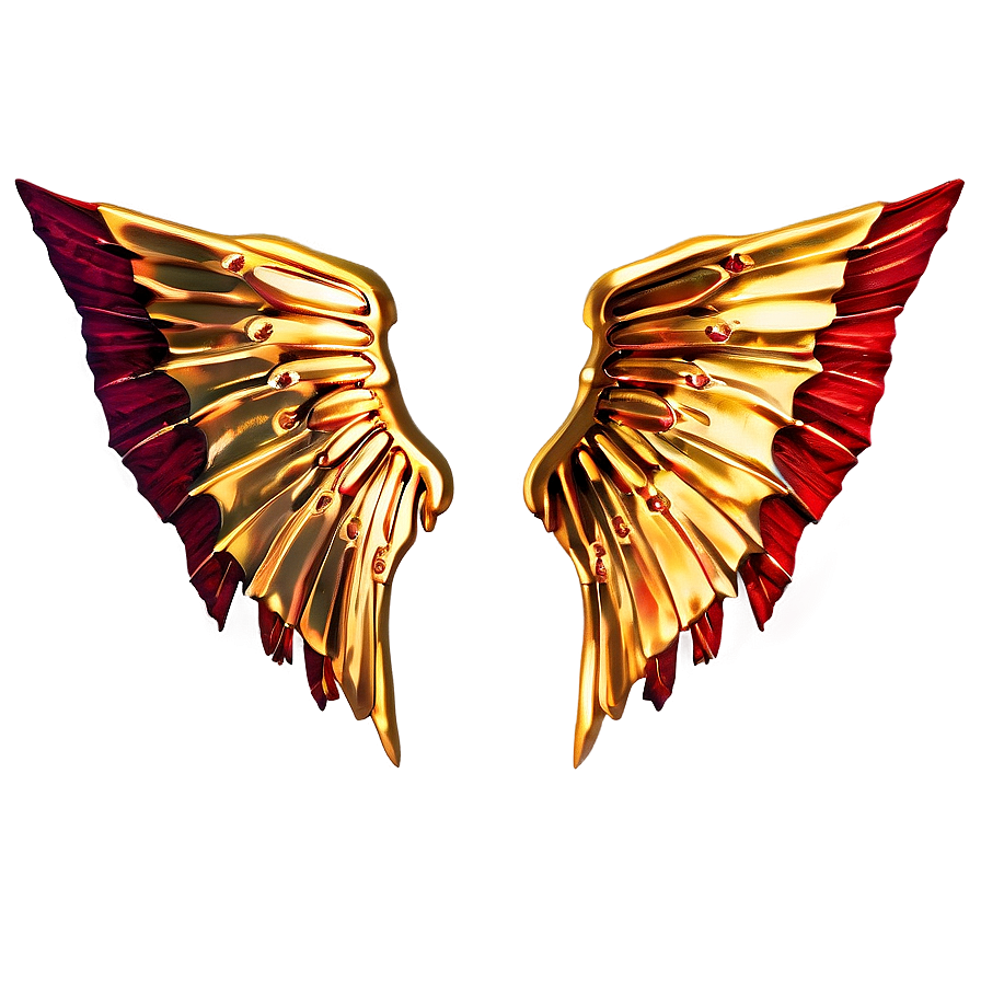 Golden Demon Wings Png 93 PNG image