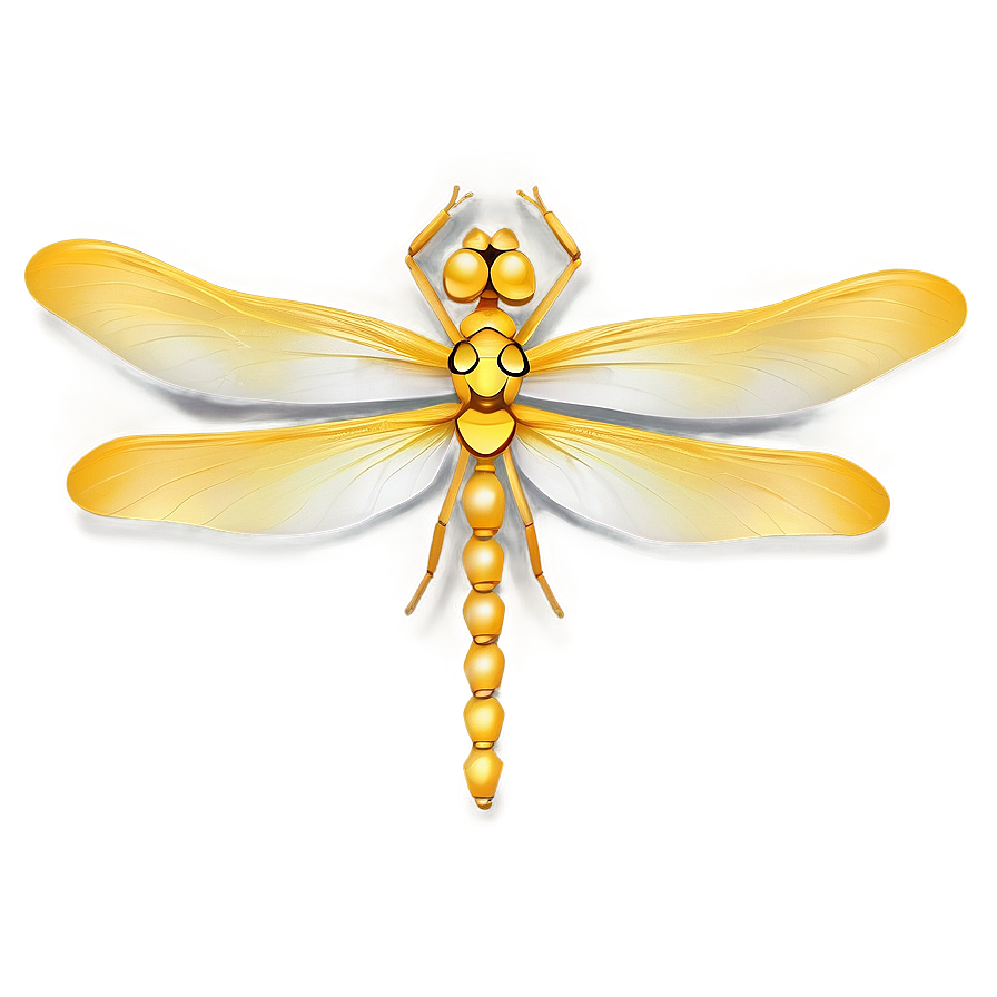 Golden Dragonfly Png Pir PNG image