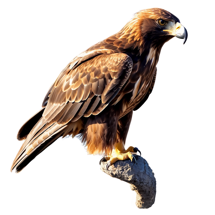 Golden Eagle Against Blue Sky Png 43 PNG image