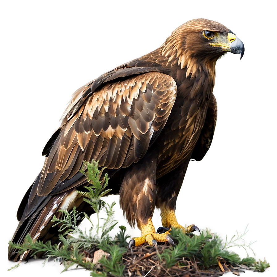 Golden Eagle In Natural Habitat Png 06202024 PNG image