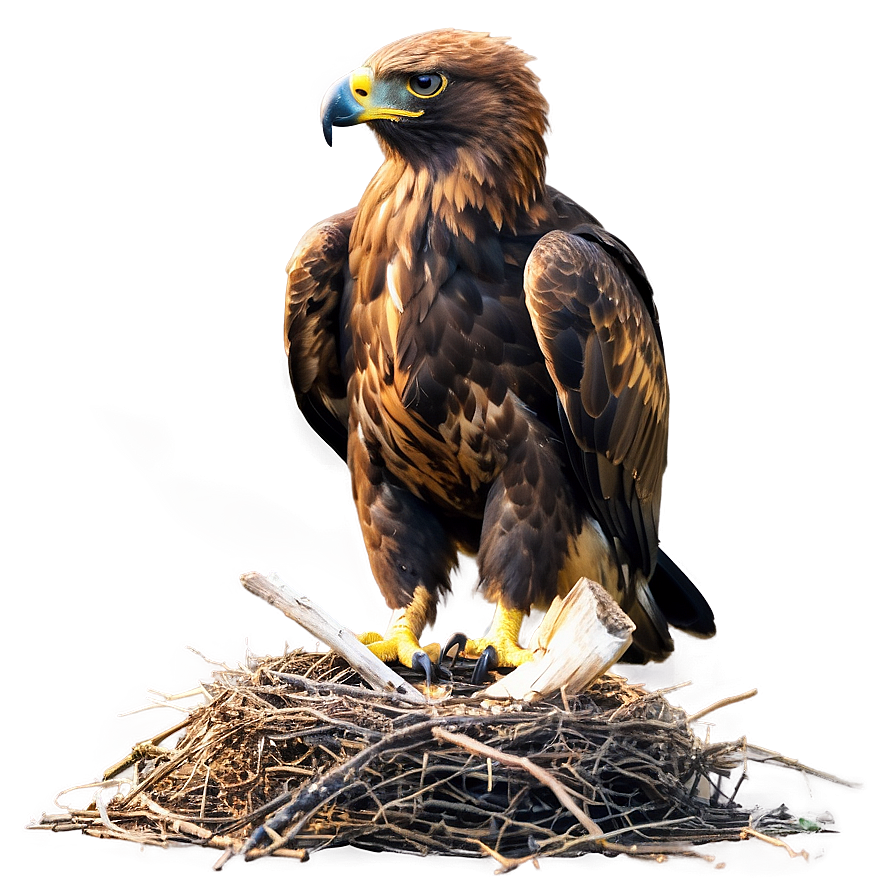 Golden Eagle Nesting Png 92 PNG image