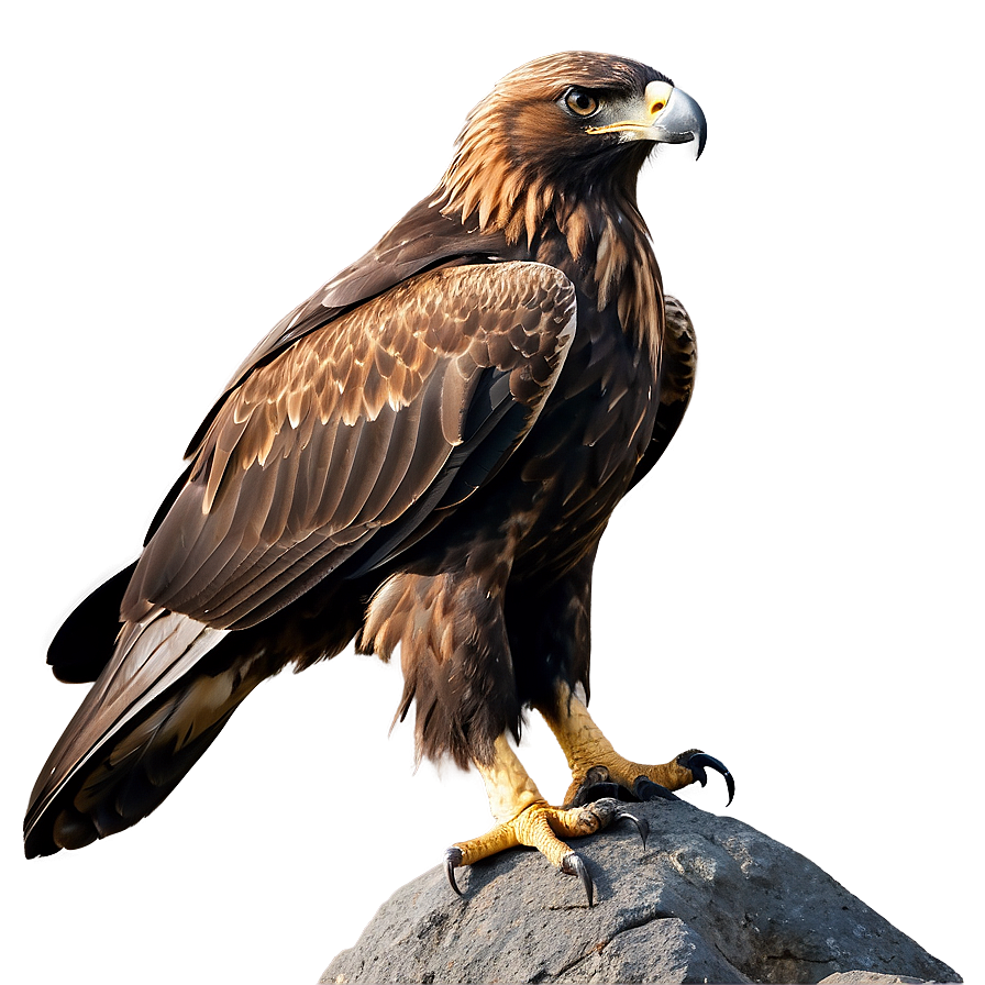 Golden Eagle Perched Png 44 PNG image