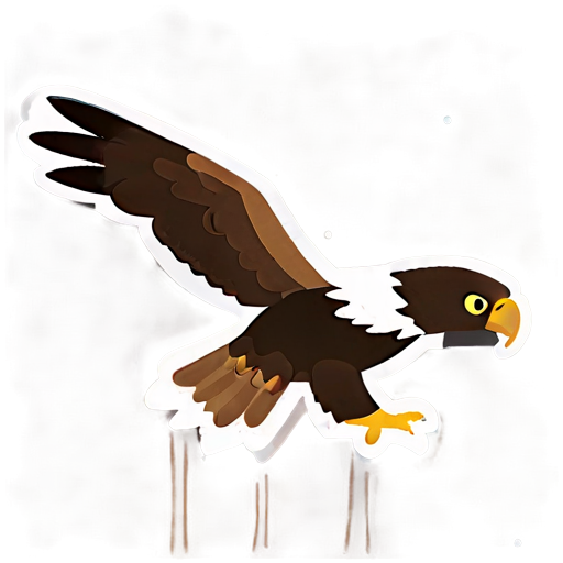 Golden Eagle With Spread Wings Png D PNG image