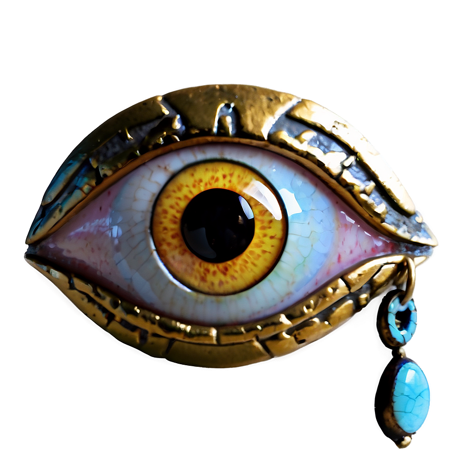 Golden Evil Eye Png Wic6 PNG image