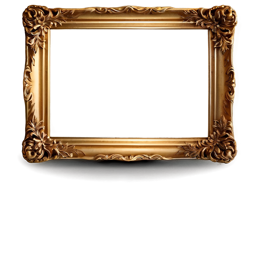 Golden Frame For Wedding Png Yqk71 PNG image