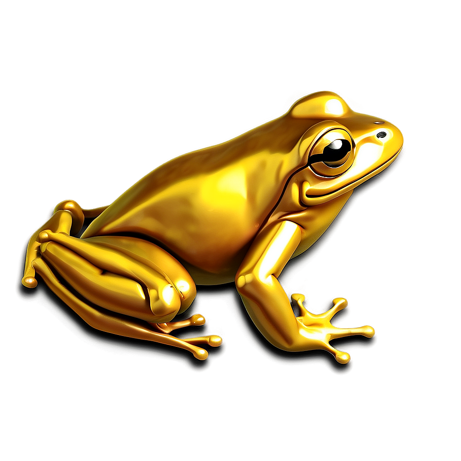 Golden Frog Icon Png 05032024 PNG image