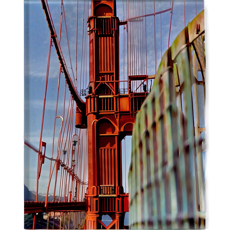 Golden Gate Bridge Construction History Png 06122024 PNG image