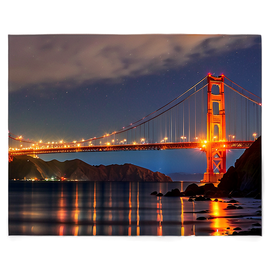 Golden Gate Bridge From Baker Beach Png 99 PNG image