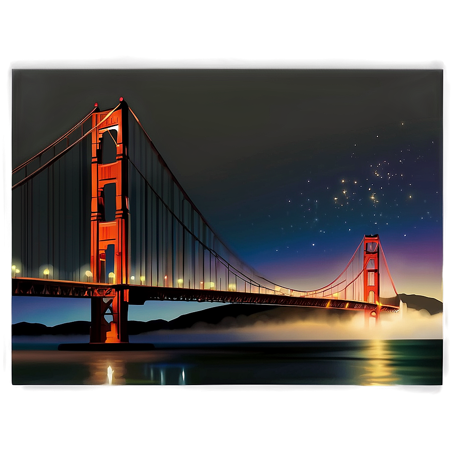 Golden Gate Bridge Iconic Landmark Png Ira53 PNG image