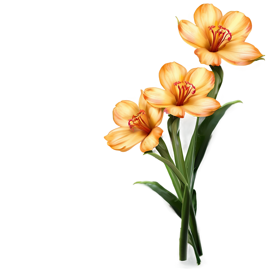 Golden Hour Flowers Png 27 PNG image