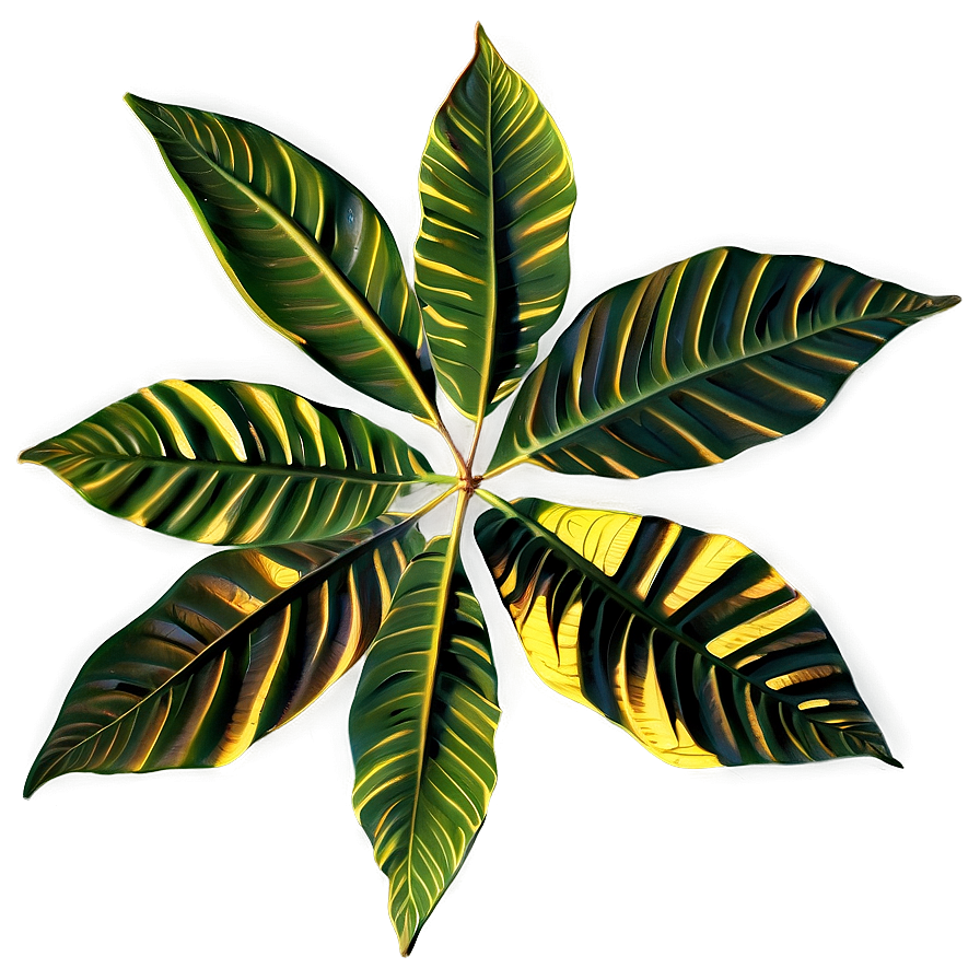 Golden Hour Leaves Png Hfx57 PNG image