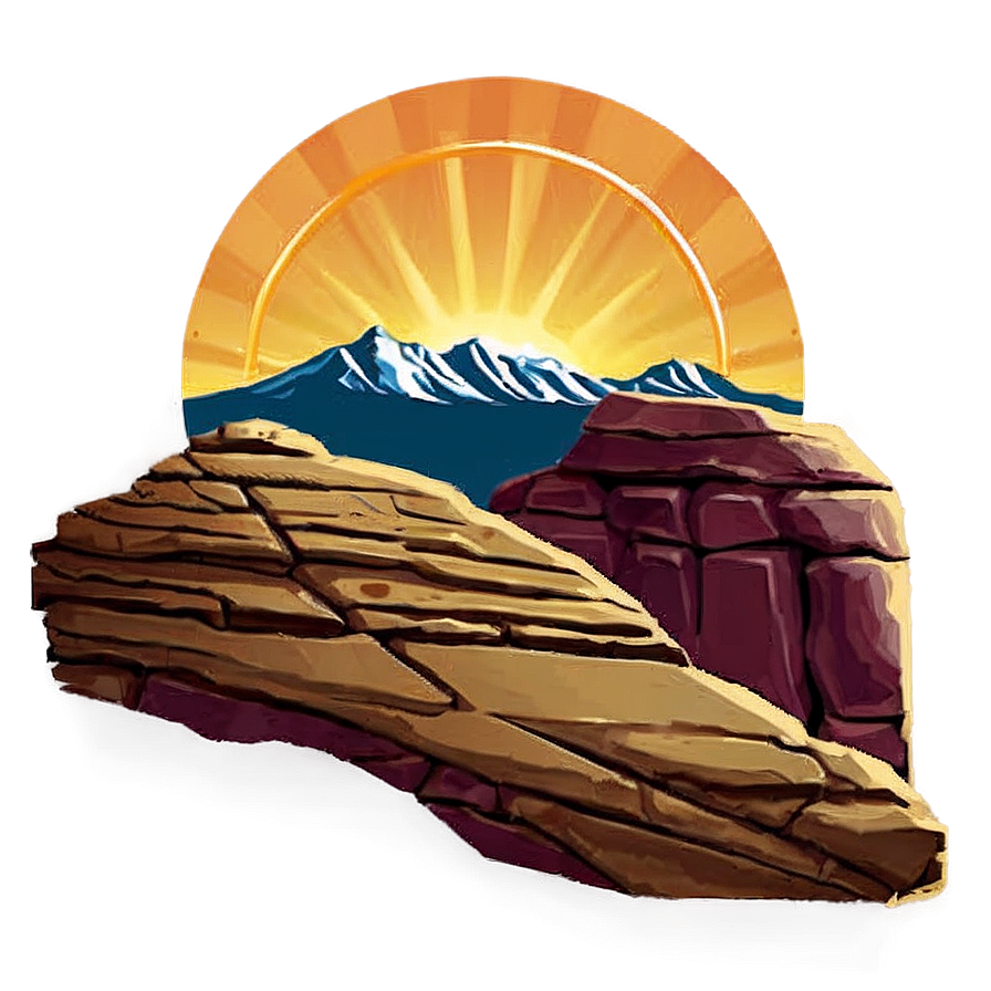 Golden Hour Mesa Png 17 PNG image