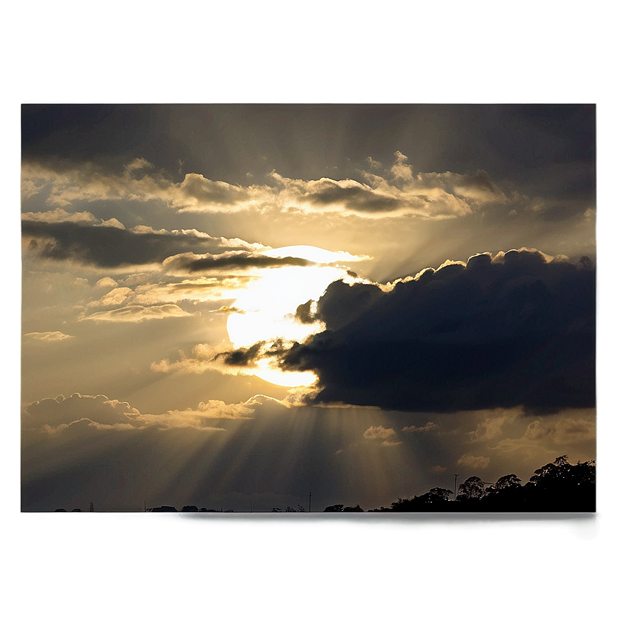 Golden Hour Sky Png 05032024 PNG image