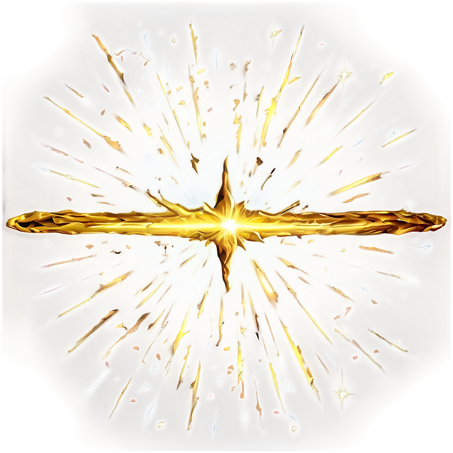 Golden Impact Hit Effect Png 99 PNG image