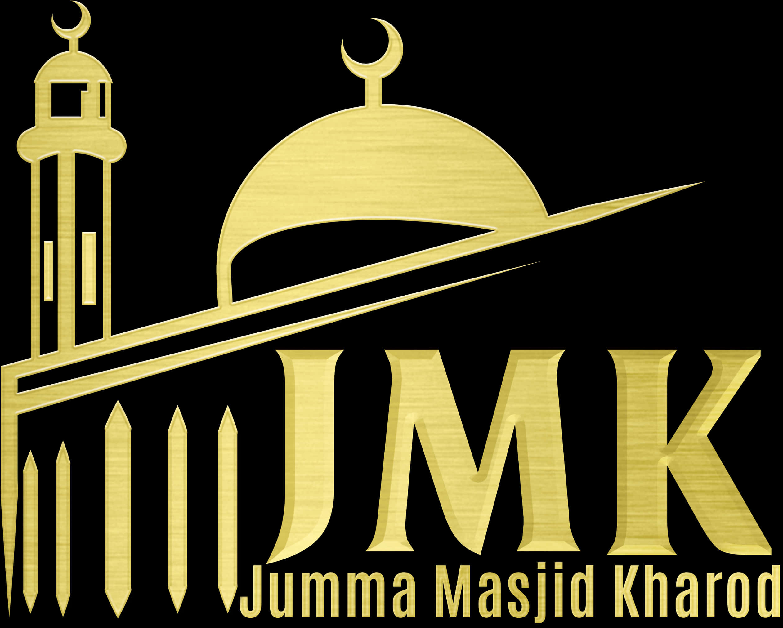 Golden_ Jumma_ Masjid_ Kharod_ Logo PNG image