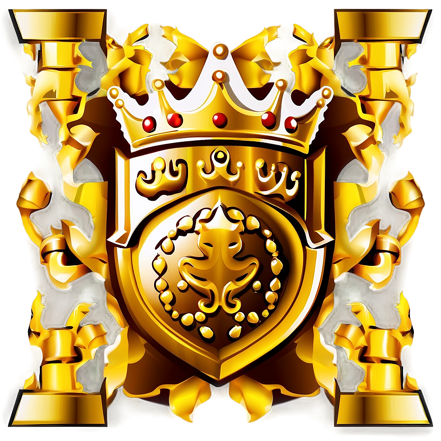 Golden Kings Shield Logo Png 05252024 PNG image