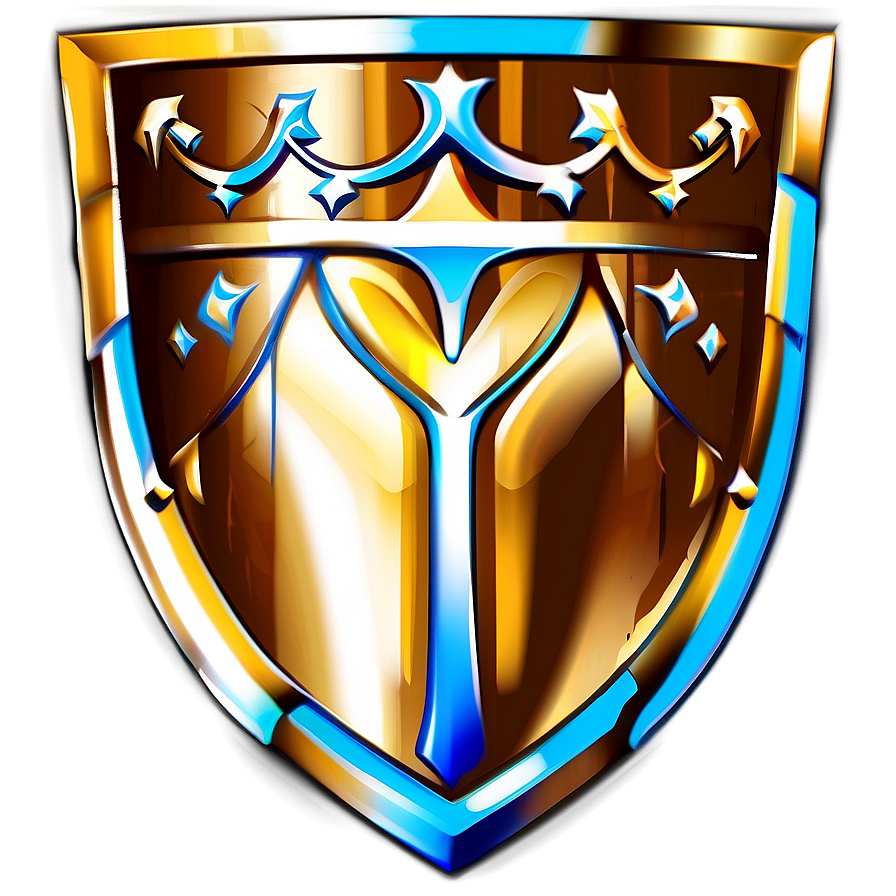 Golden Kings Shield Logo Png Pyp PNG image