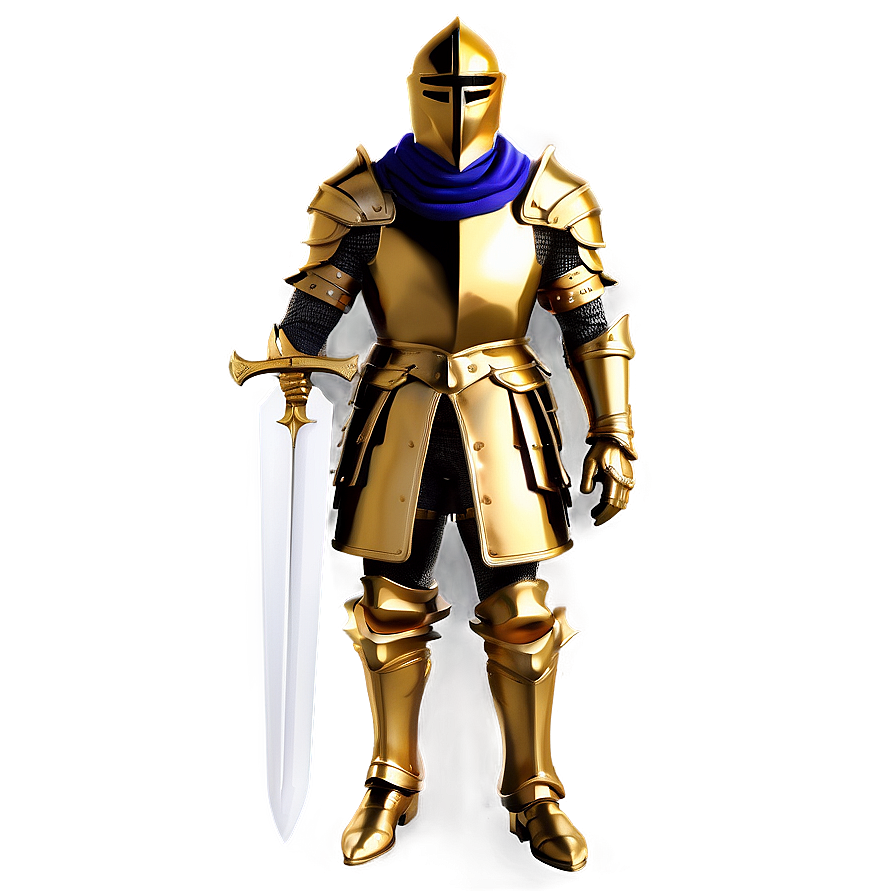 Golden Knight Png 05212024 PNG image