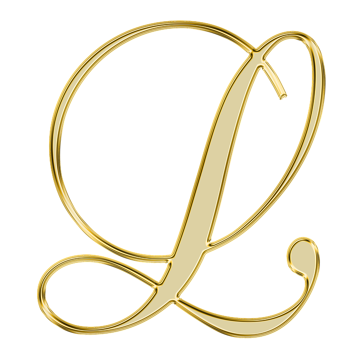 Golden Letter Q Design PNG image