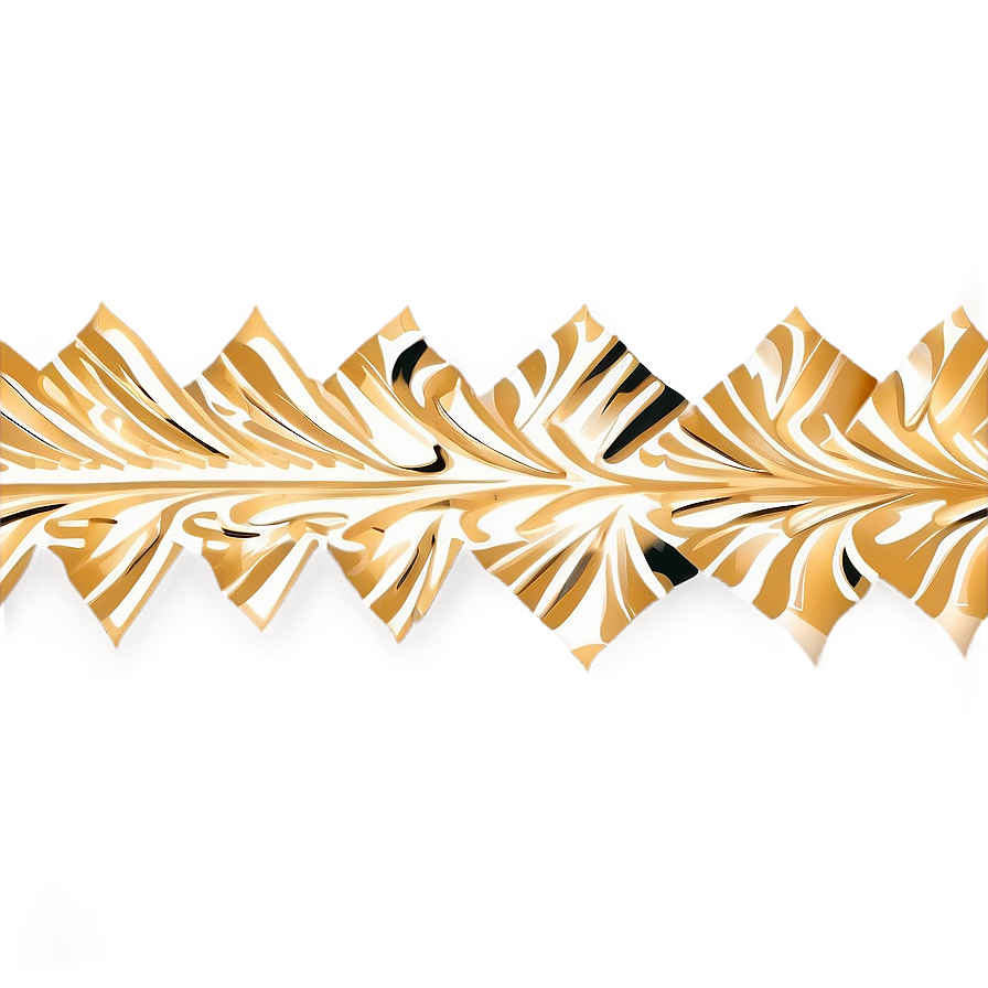 Golden Line Zigzag Pattern Png Dqg PNG image