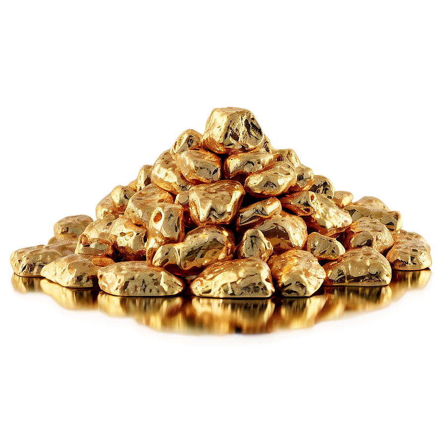 Golden Nugget Pile Png Bfc26 PNG image