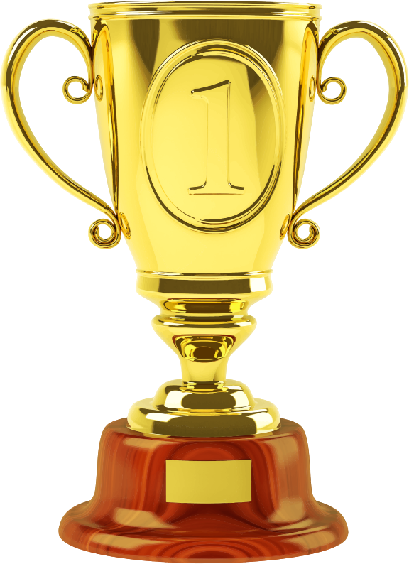 Golden Number One Trophy.png PNG image