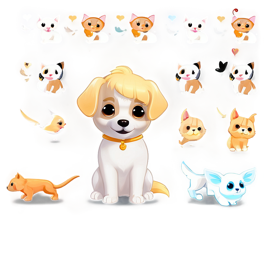 Golden Pets Collection In Adopt Me Png 65 PNG image