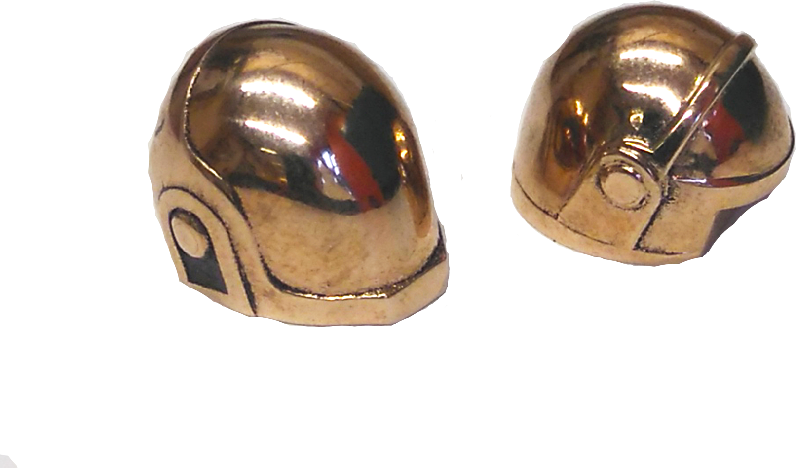 Golden Punk Studs PNG image