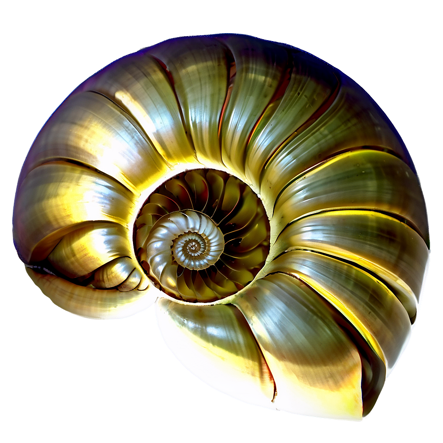 Golden Ratio Shell Png Fum64 PNG image