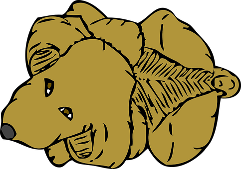 Golden Retriever Cartoon Illustration PNG image