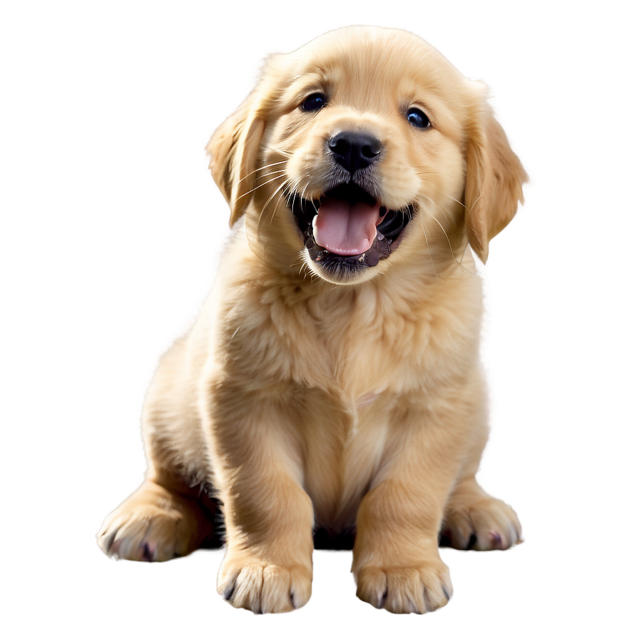 Golden Retriever Puppy Licking Png 94 PNG image