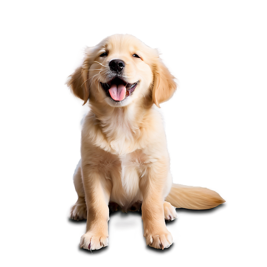 Golden Retriever Puppy Licking Png 98 PNG image