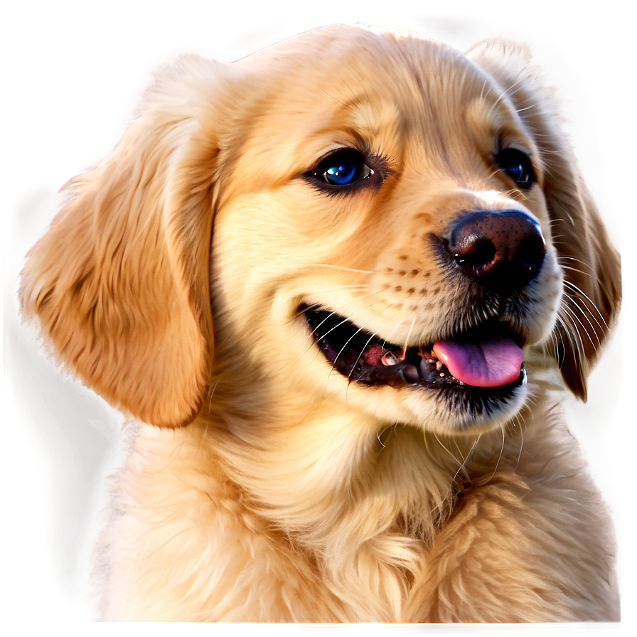 Golden Retriever Puppy With Puppies Png 87 PNG image