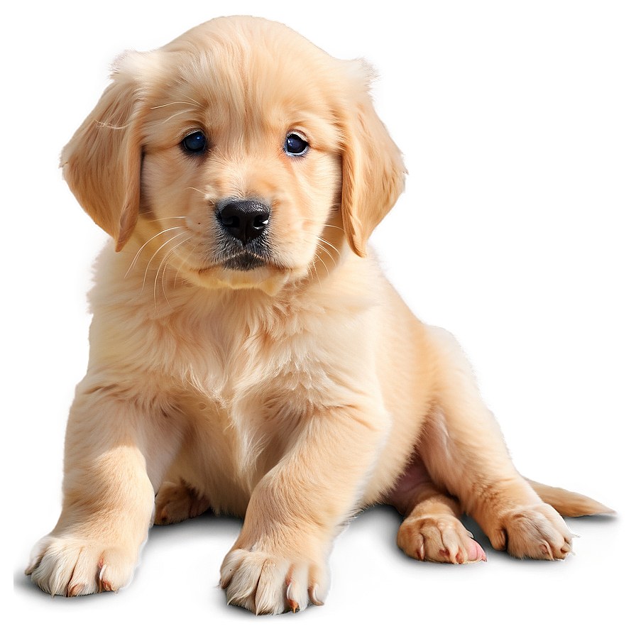 Golden Retriever Puppy With Puppies Png Cys PNG image