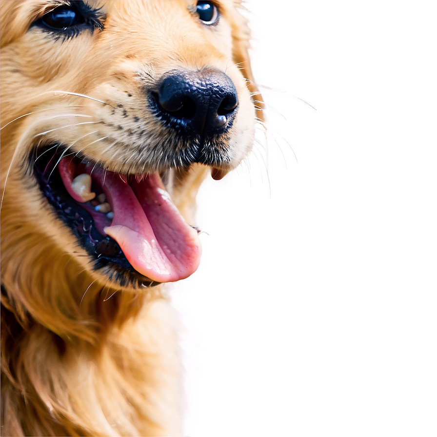 Golden Retriever Puppy Yawning Png 97 PNG image