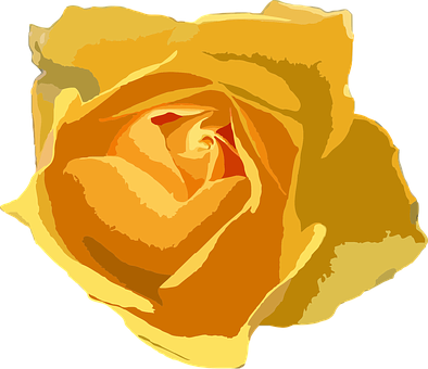 Golden_ Rose_ Vector_ Art PNG image
