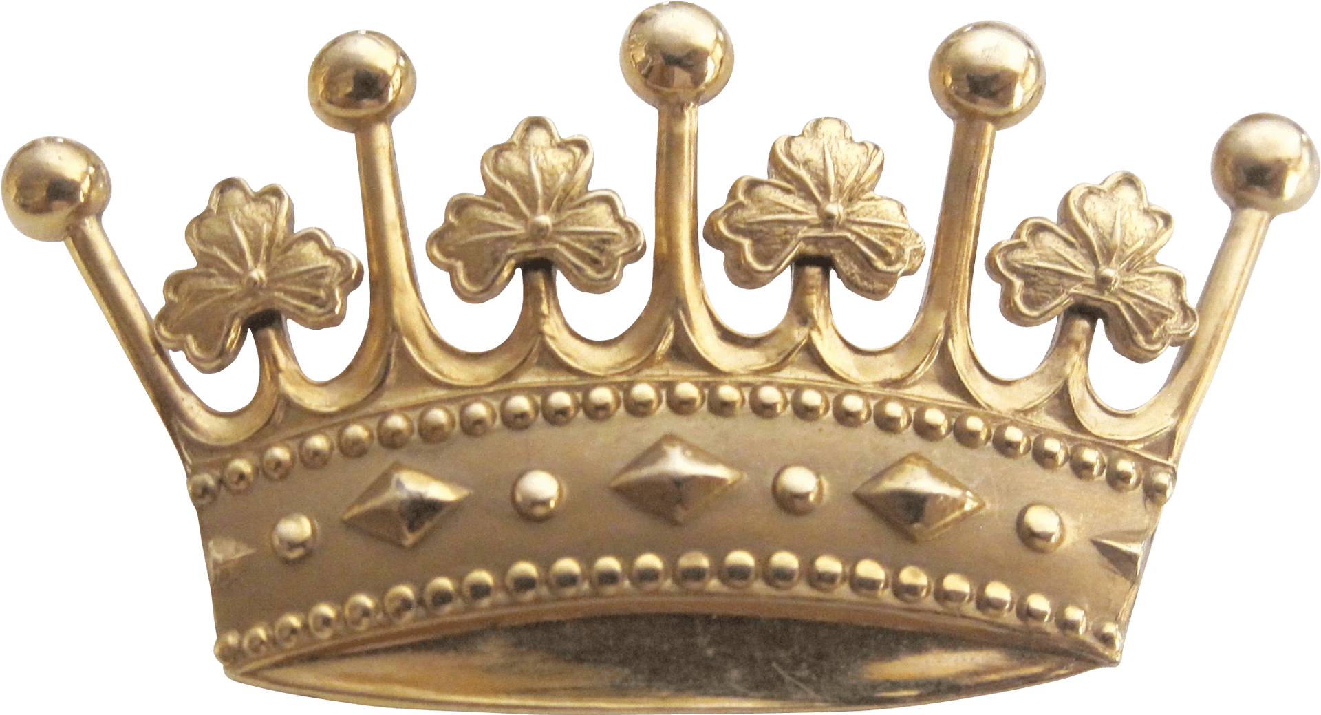 Golden Royal Crown Image PNG image