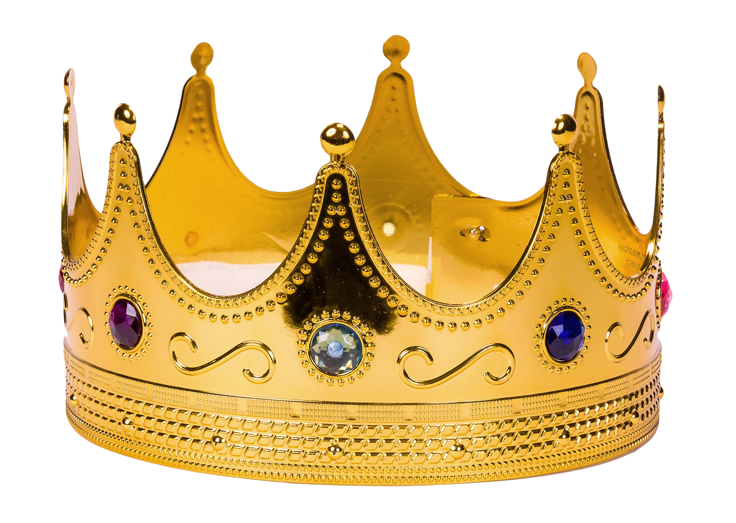 Golden Royal Crownwith Gemstones.png PNG image