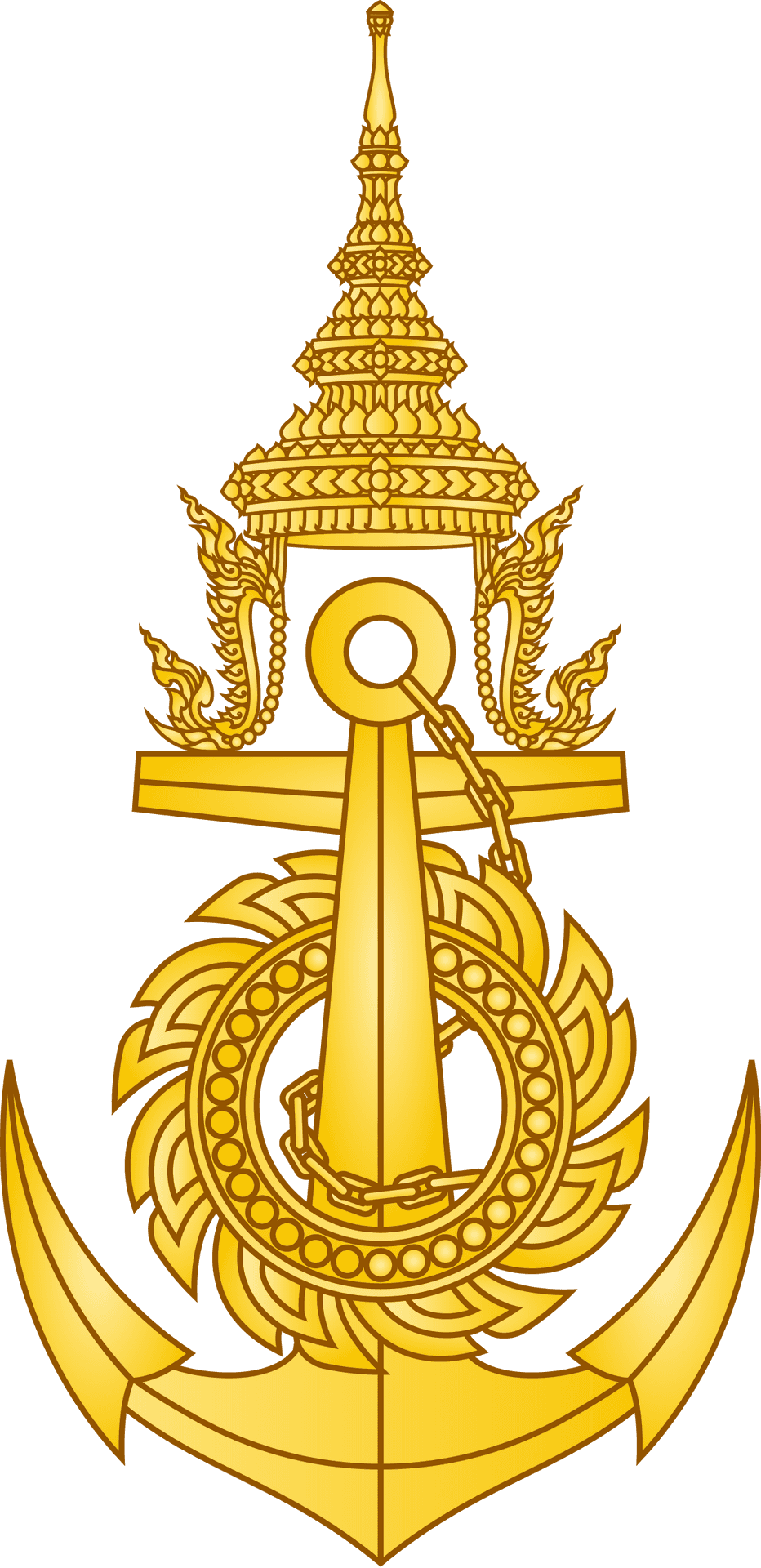 Golden Royal Emblem PNG image