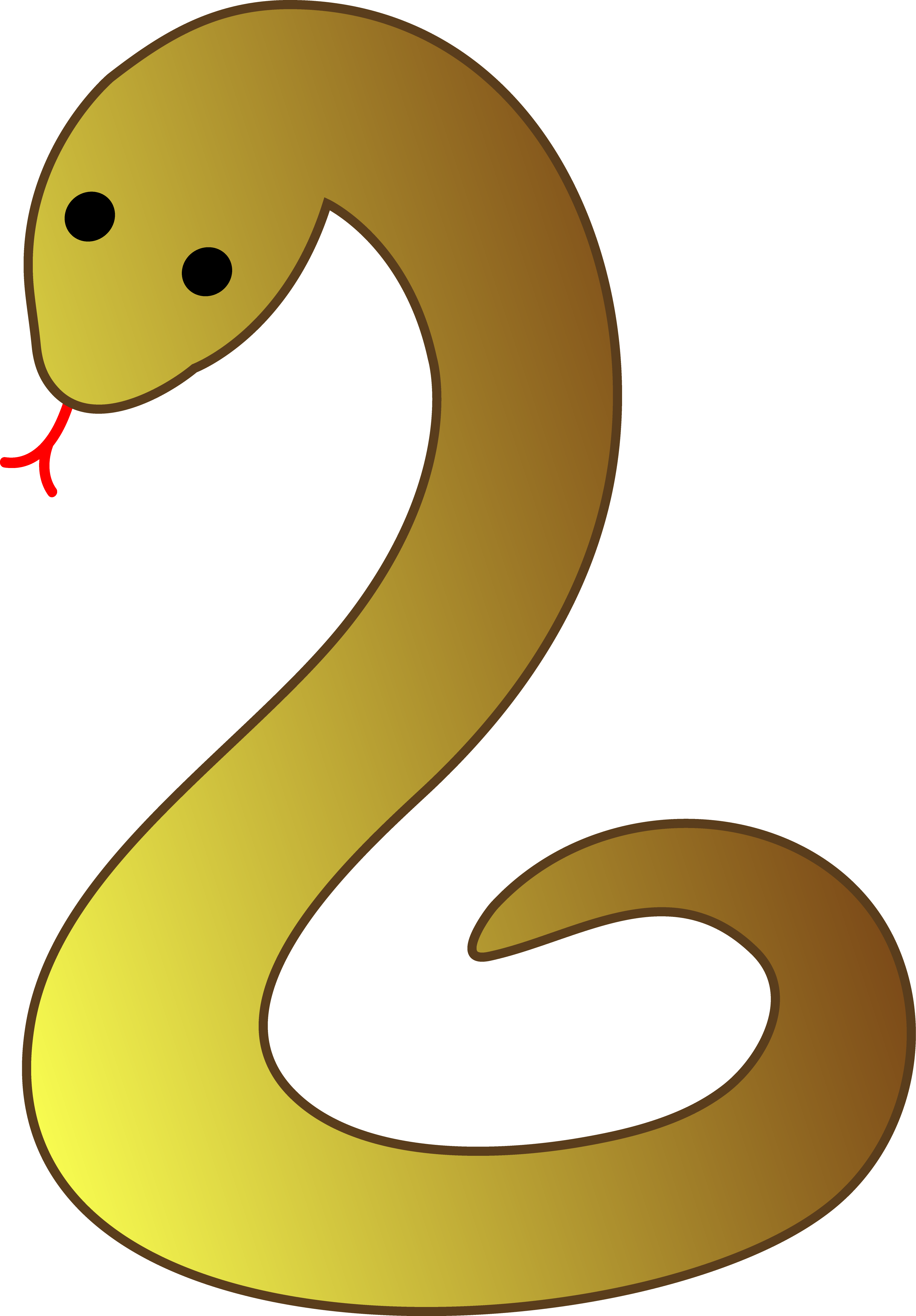 Golden_ Serpent_ Illustration PNG image