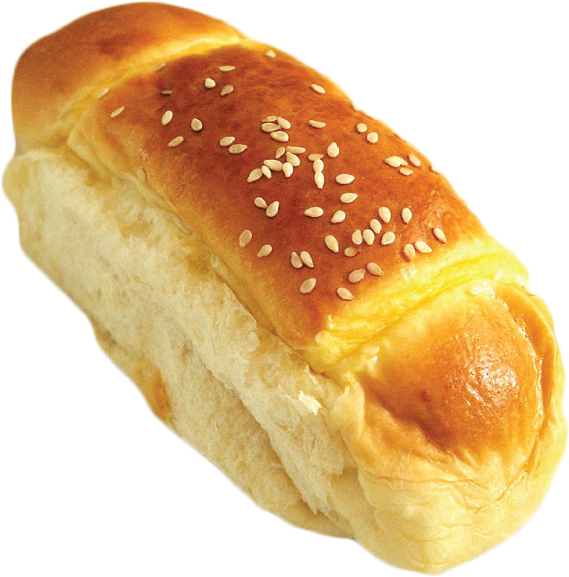 Golden Sesame Seed Bun PNG image