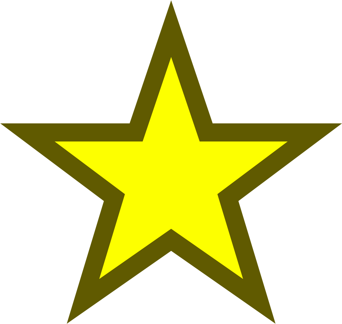 Golden Star Icon PNG image