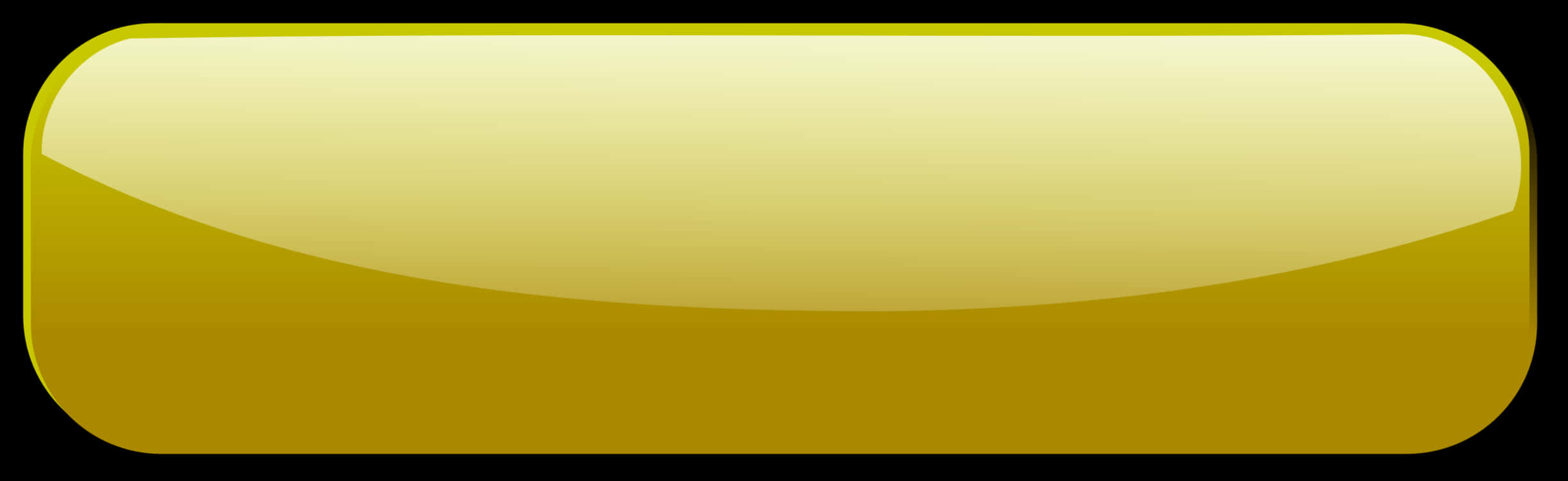 Golden Subscribe Button Blank PNG image