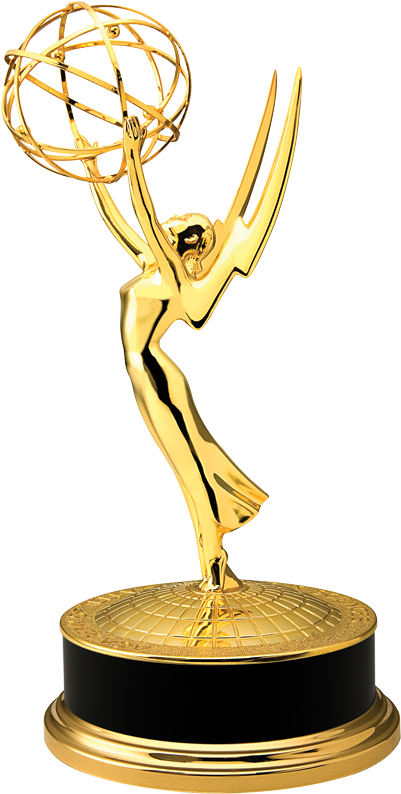 Golden Television Award Trophy PNG image