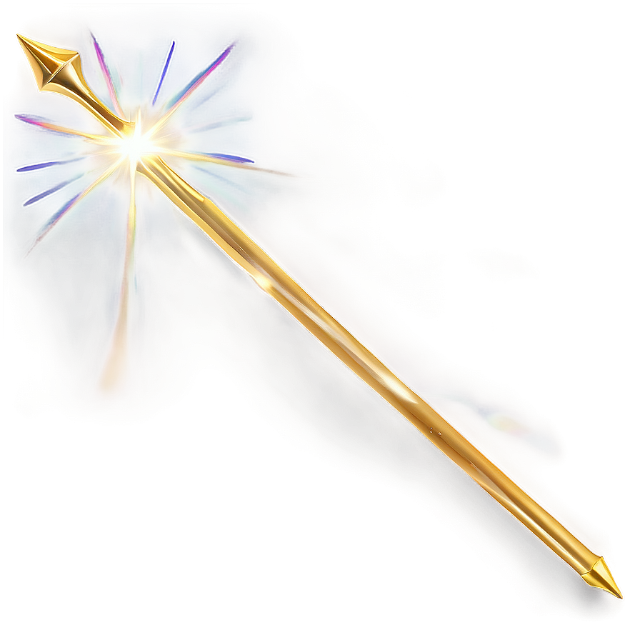 Golden Wand Png Fem PNG image