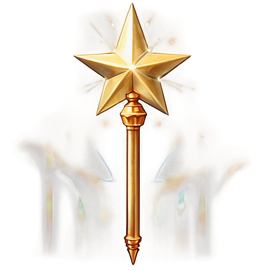 Golden Wand Png Vgh PNG image