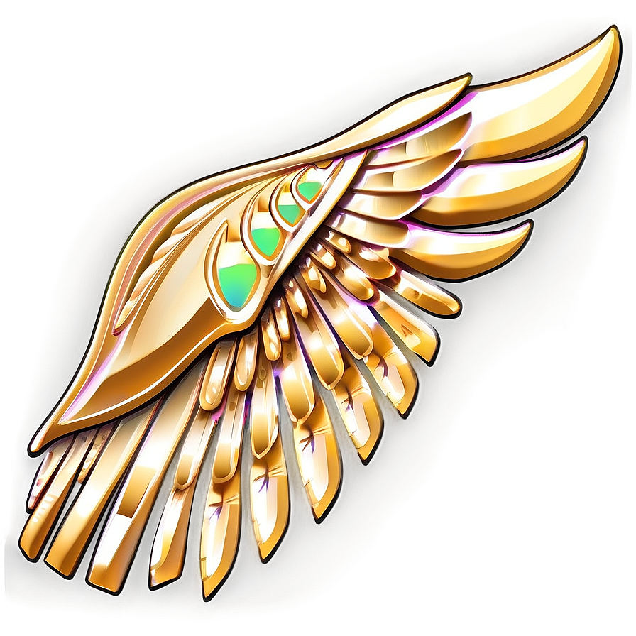 Golden Wing Png Gyu PNG image