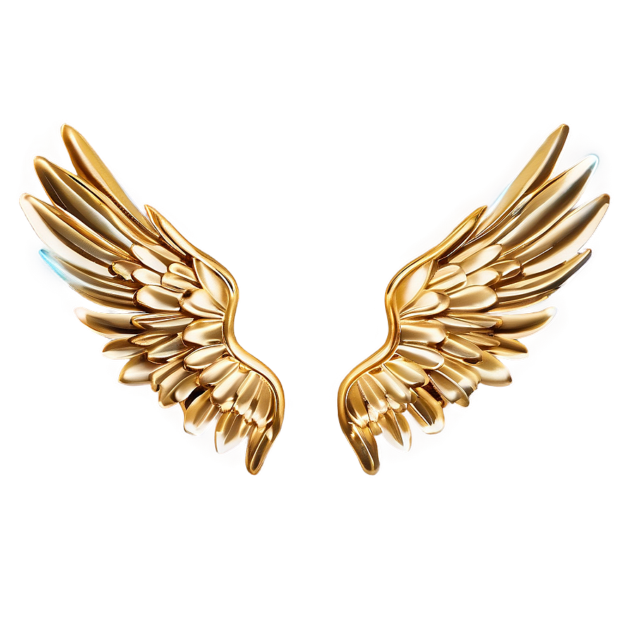 Golden Wings Png Ugv PNG image