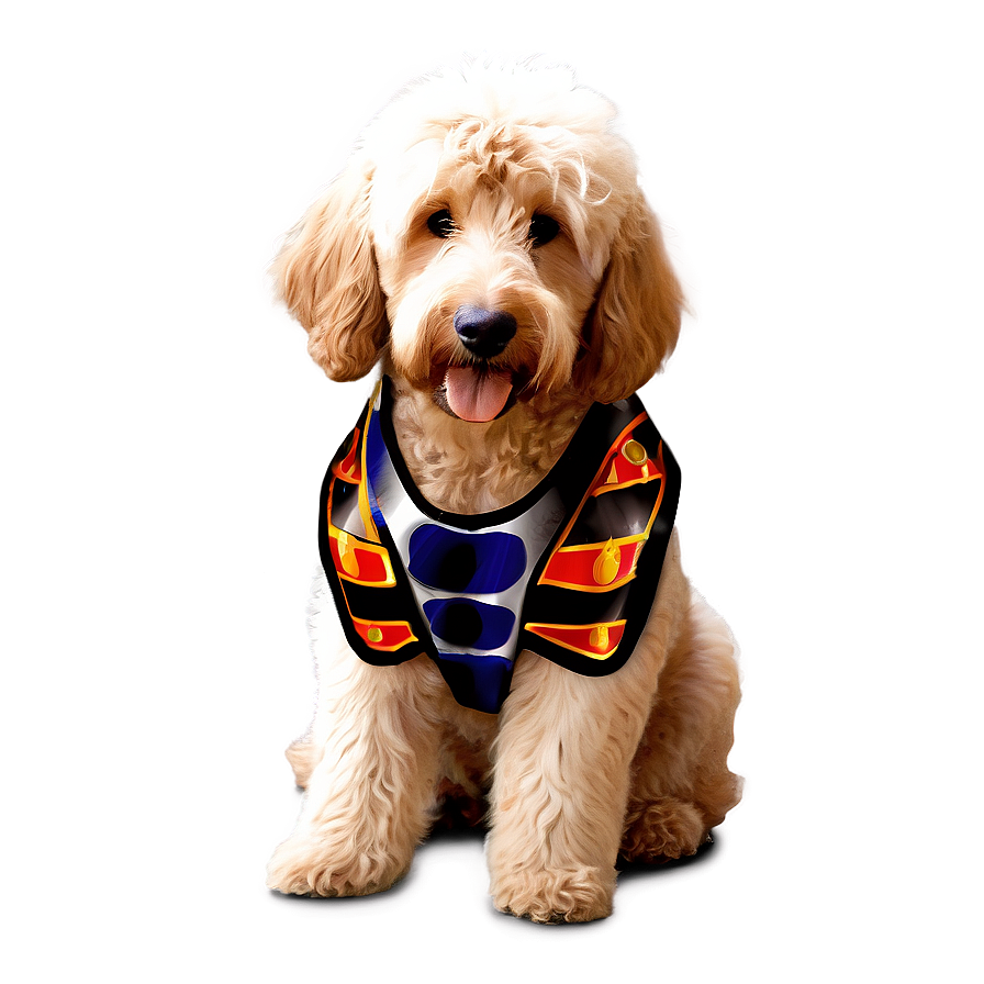 Goldendoodle In Costume Png Mes3 PNG image